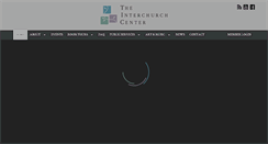 Desktop Screenshot of interchurch-center.org